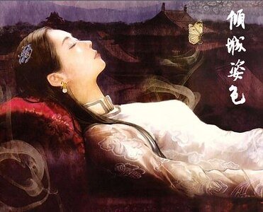 双生花。倾城姿色